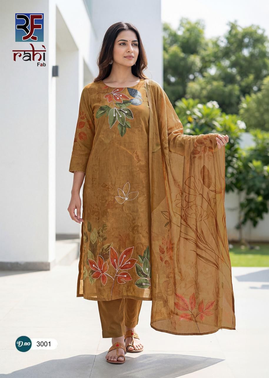 Rising Silver Vol 3 Rahi Fab Cotton Karachi Salwar Suits Wholesale