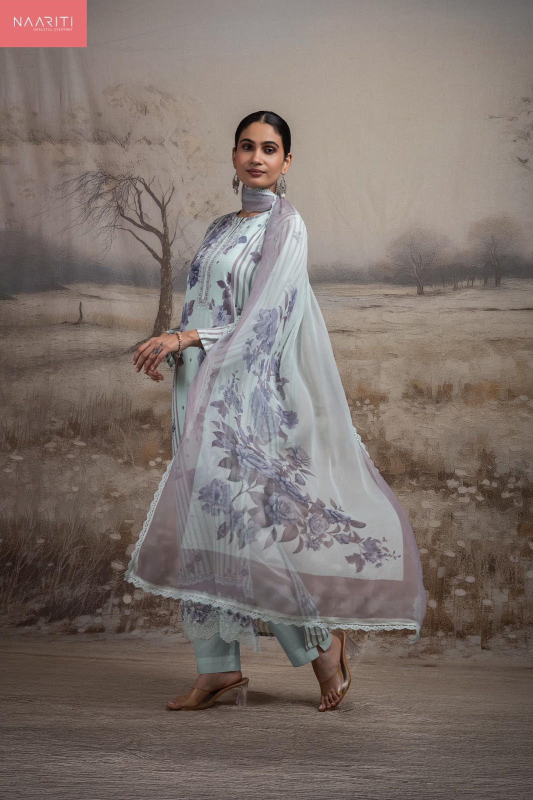 Risso Naariti Cotton Pant Style Suits Wholesale