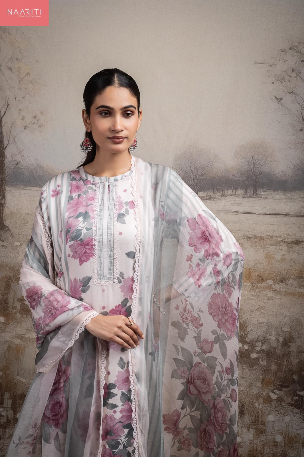 Risso Naariti Cotton Pant Style Suits Wholesale