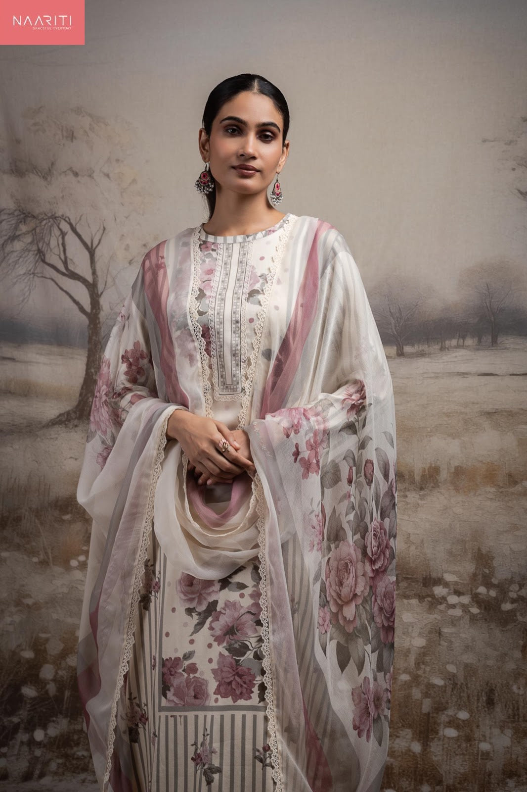 Risso Naariti Cotton Pant Style Suits Wholesale