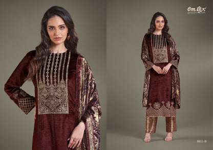 Ritha Vol 26 Omtex Velvet Suits Wholesaler Gujarat