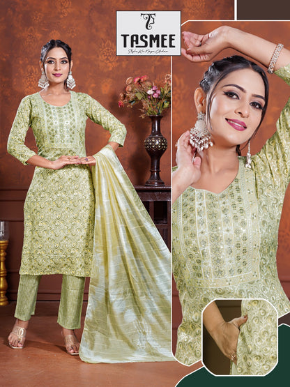 Ritika Vol 2 Tasmee Capsule Readymade Pant Style Suits Exporter Gujarat