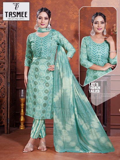 Ritika Vol 2 Tasmee Capsule Readymade Pant Style Suits Exporter Gujarat