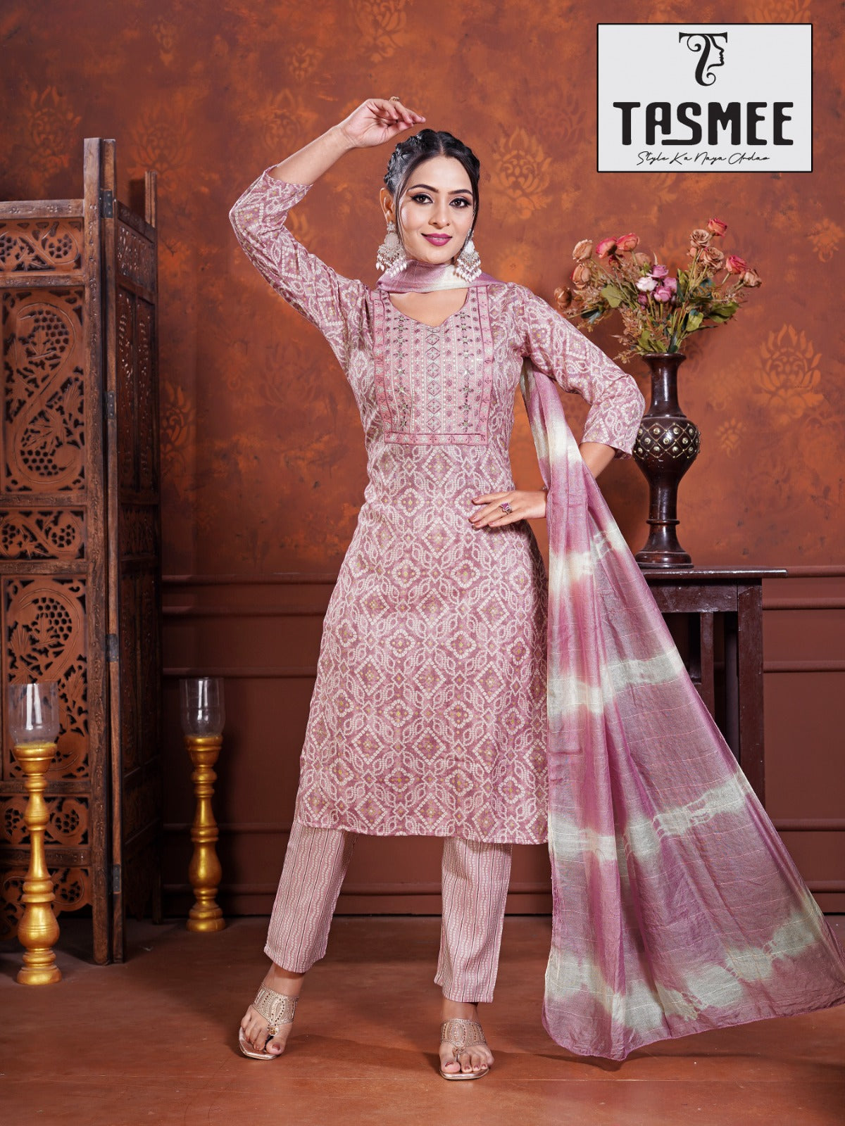 Ritika Vol 2 Tasmee Capsule Readymade Pant Style Suits Exporter Gujarat