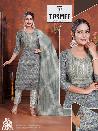 Ritika Vol 2 Tasmee Capsule Readymade Pant Style Suits Exporter Gujarat