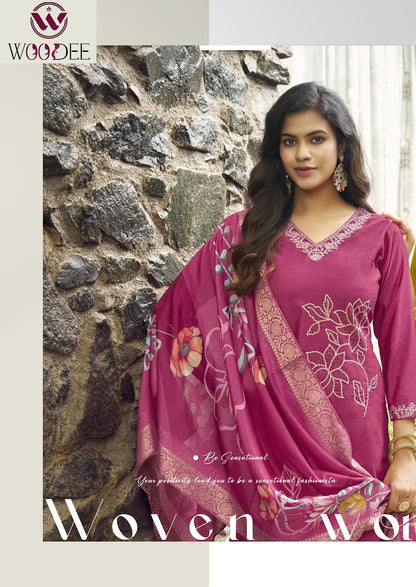 Ritoo Woodee Vatican Readymade Pant Style Suits Wholesaler Ahmedabad