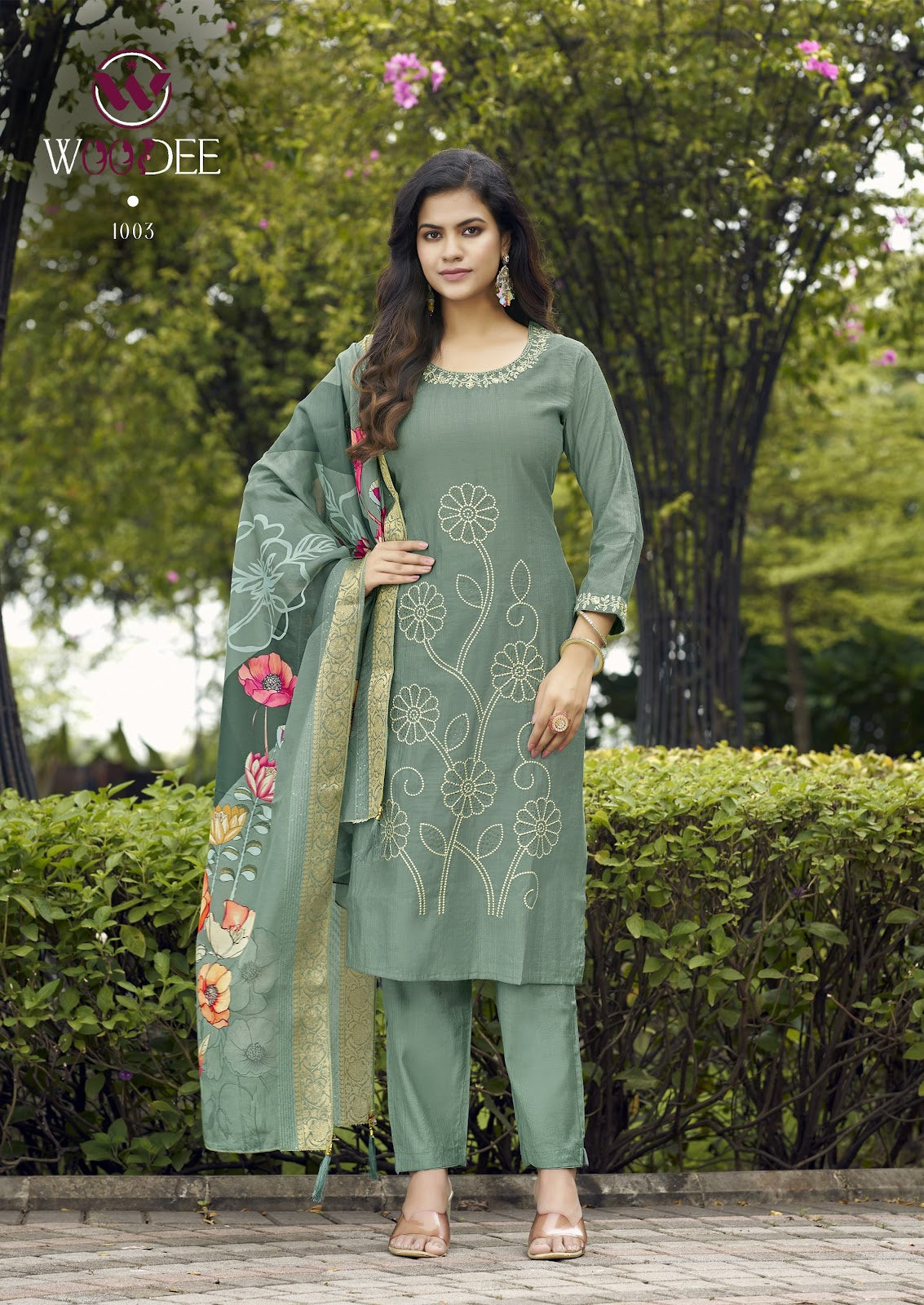 Ritoo Woodee Vatican Readymade Pant Style Suits Wholesaler Ahmedabad