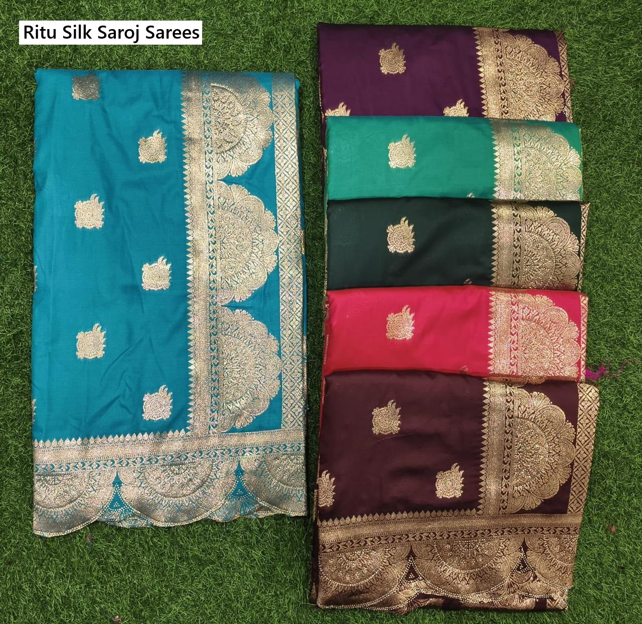 Ritu Silk Saroj Sarees Wholesaler Ahmedabad