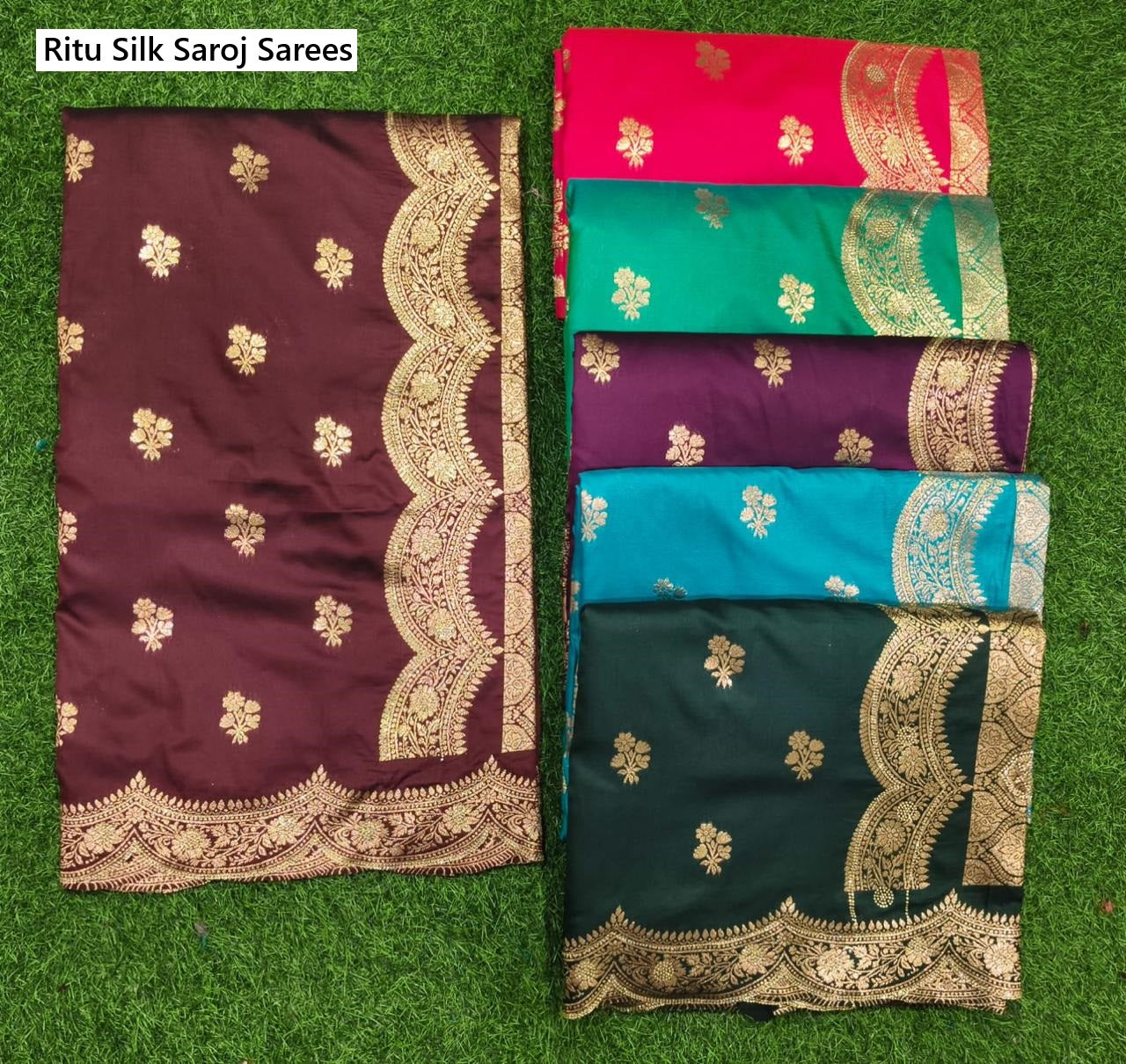 Ritu Silk Saroj Sarees Wholesaler Ahmedabad