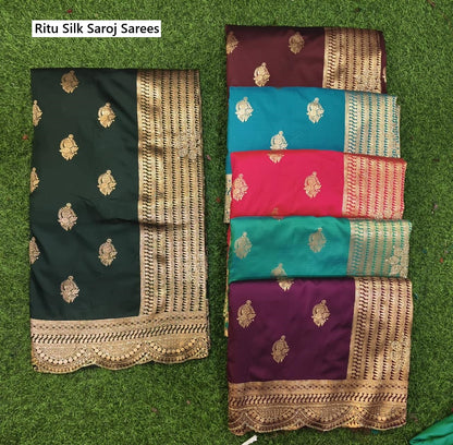 Ritu Silk Saroj Sarees Wholesaler Ahmedabad