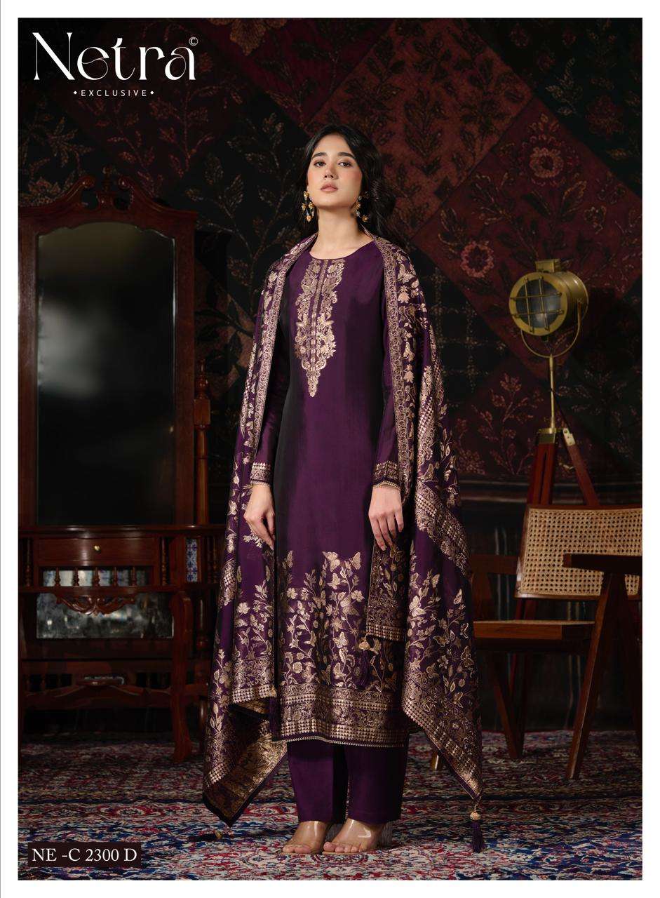 Ritu Vol 2 Netra Viscose Silk Pant Style Suits Manufacturer Ahmedabad