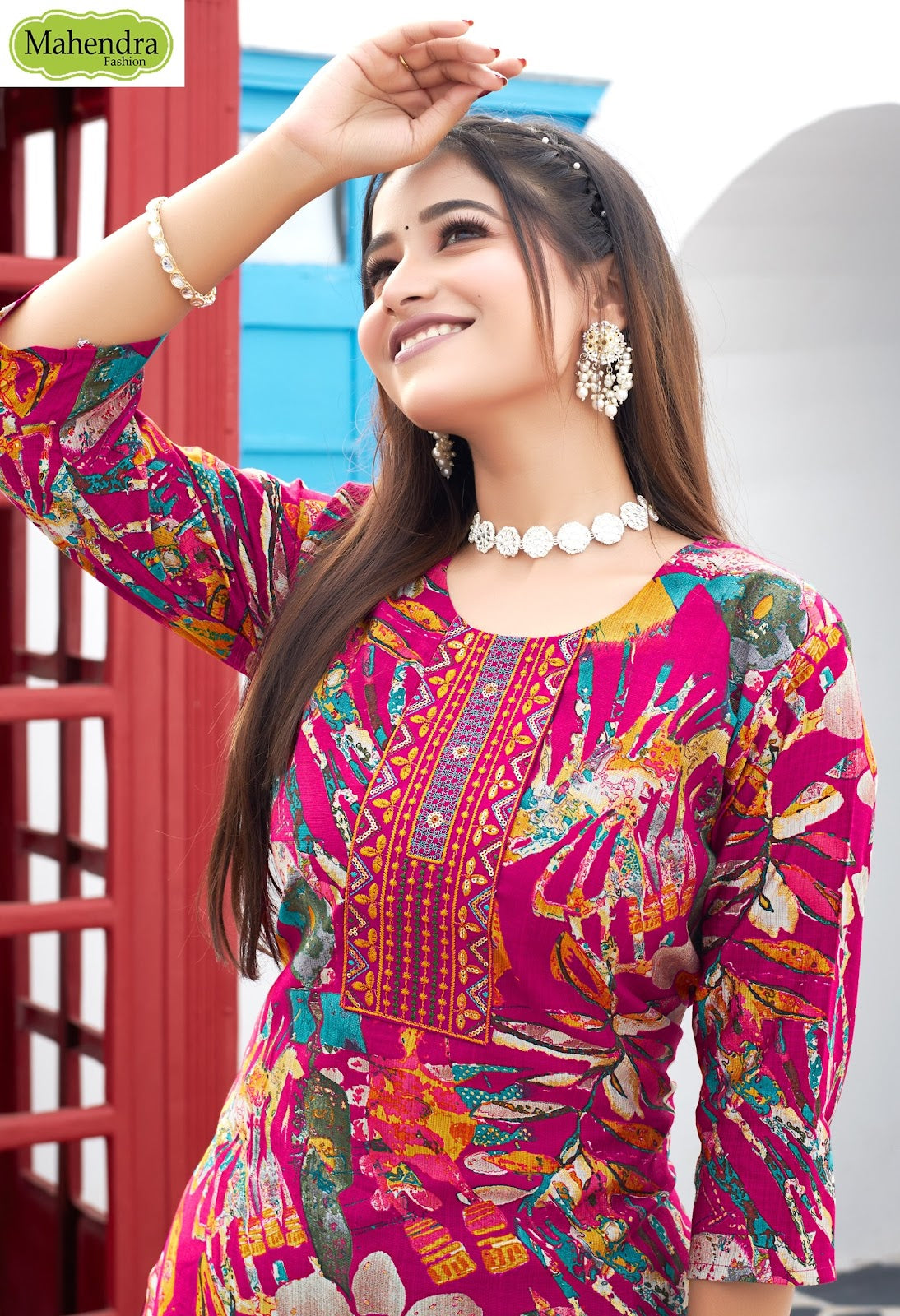 Ritvi Vol 1 Mahendra Fashion Vatican Readymade Pant Style Suits Manufacturer