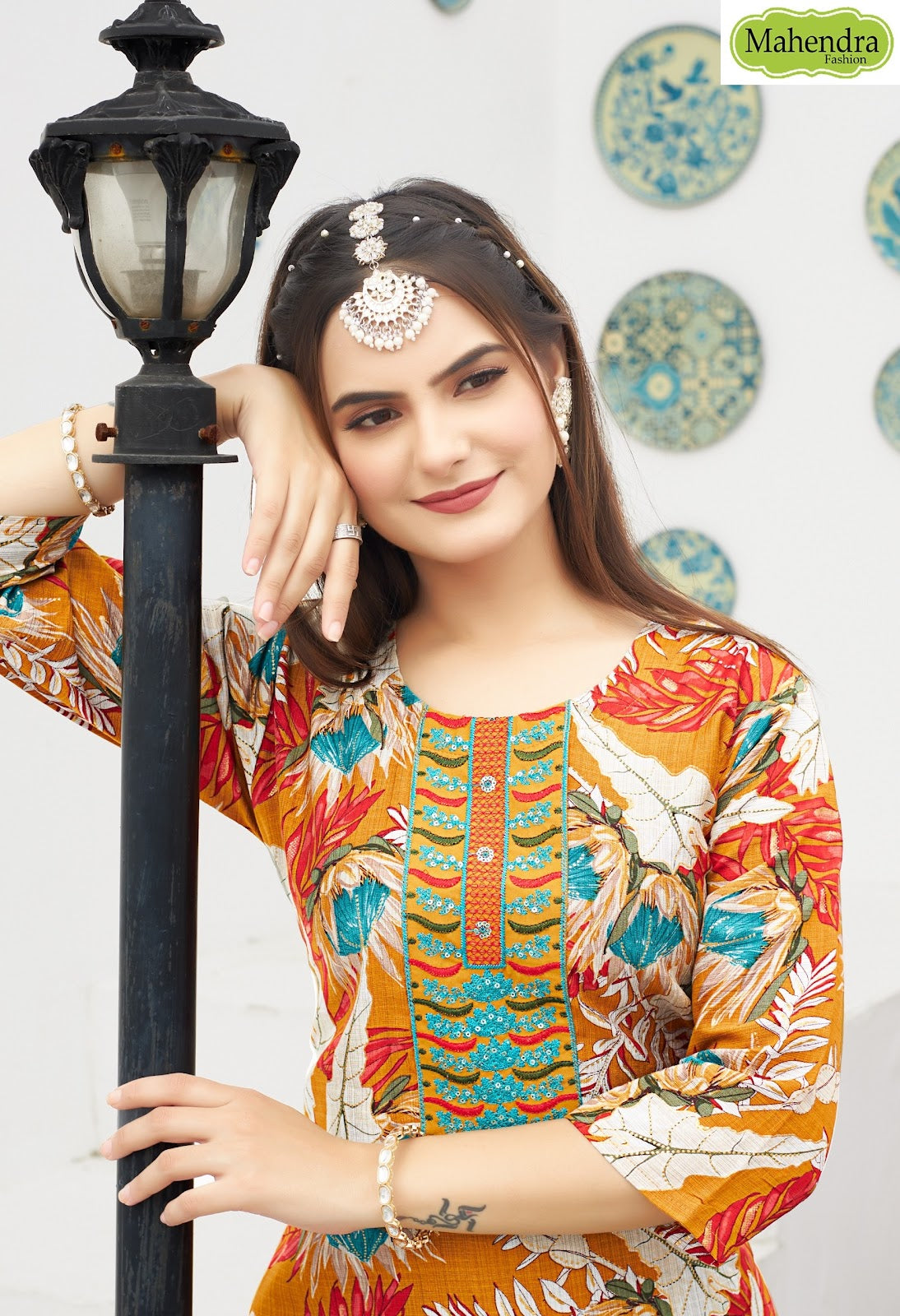 Ritvi Vol 1 Mahendra Fashion Vatican Readymade Pant Style Suits Manufacturer