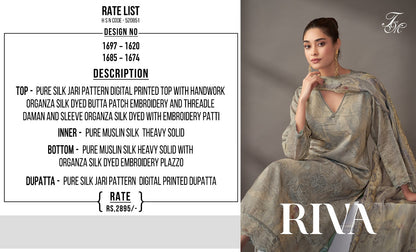 Riva Tm Pure Silk Pant Style Suits Manufacturer Ahmedabad