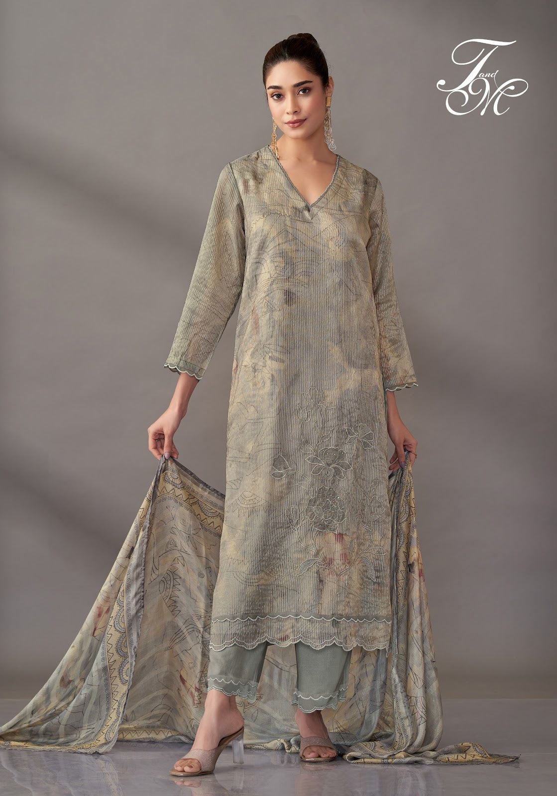 Riva Tm Pure Silk Pant Style Suits Manufacturer Ahmedabad