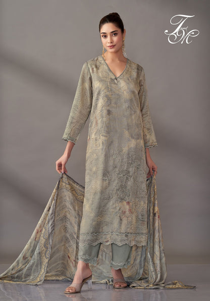 Riva Tm Pure Silk Pant Style Suits Manufacturer Ahmedabad