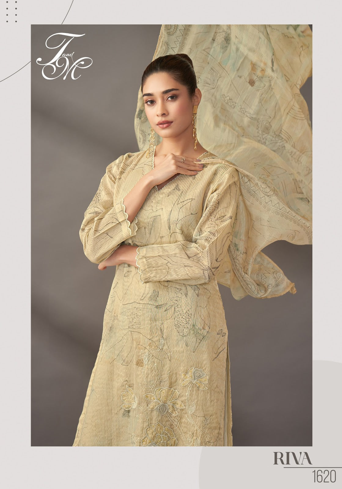 Riva Tm Pure Silk Pant Style Suits Manufacturer Ahmedabad