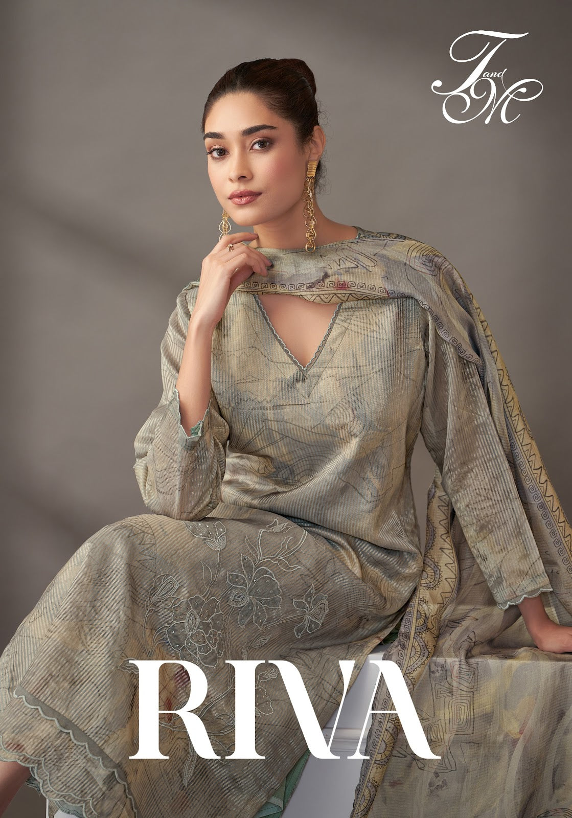 Riva Tm Pure Silk Pant Style Suits Manufacturer Ahmedabad