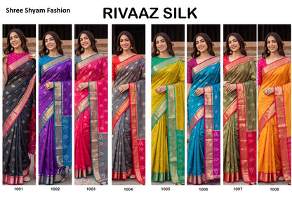 Rivaaz Silk Shree Shyam Fashion Sarees Wholesale