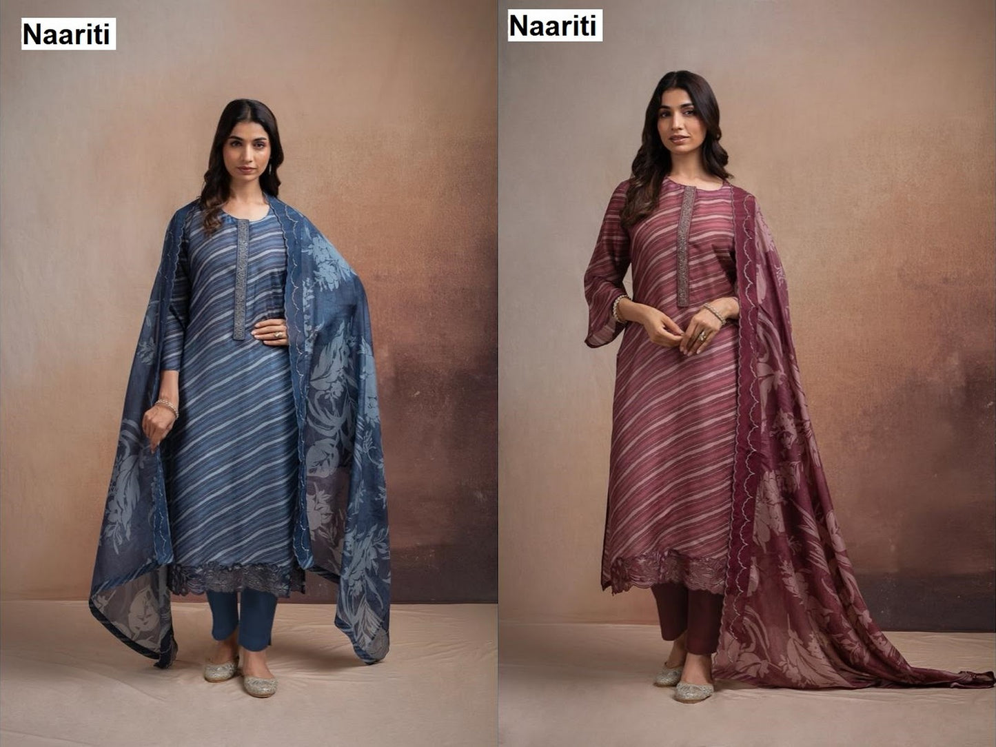 Rivana 2752 Naariti Muslin Pant Style Suits Exporter
