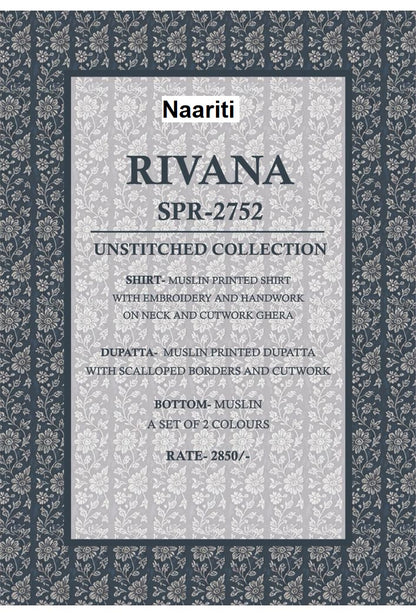 Rivana 2752 Naariti Muslin Pant Style Suits Exporter