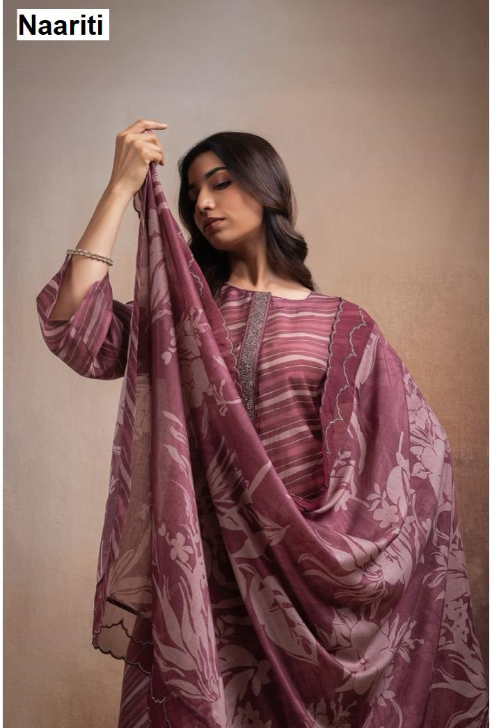 Rivana 2752 Naariti Muslin Pant Style Suits Exporter