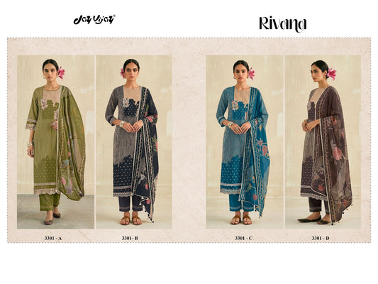 Rivana 3301 Jay Vijay Kota Checks Pant Style Suits Supplier
