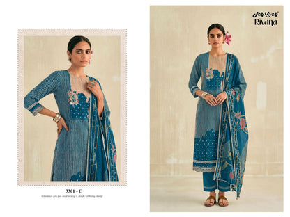 Rivana 3301 Jay Vijay Kota Checks Pant Style Suits Supplier