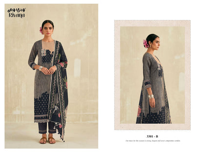 Rivana 3301 Jay Vijay Kota Checks Pant Style Suits Supplier