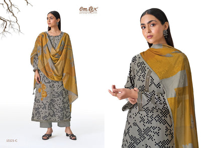 Rivana Omtex Cotton Pant Style Suits Manufacturer Gujarat