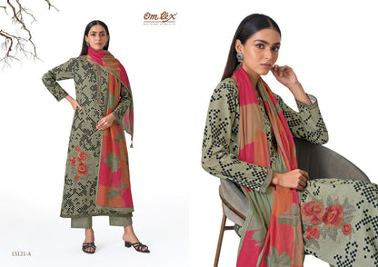 Rivana Omtex Cotton Pant Style Suits Manufacturer Gujarat