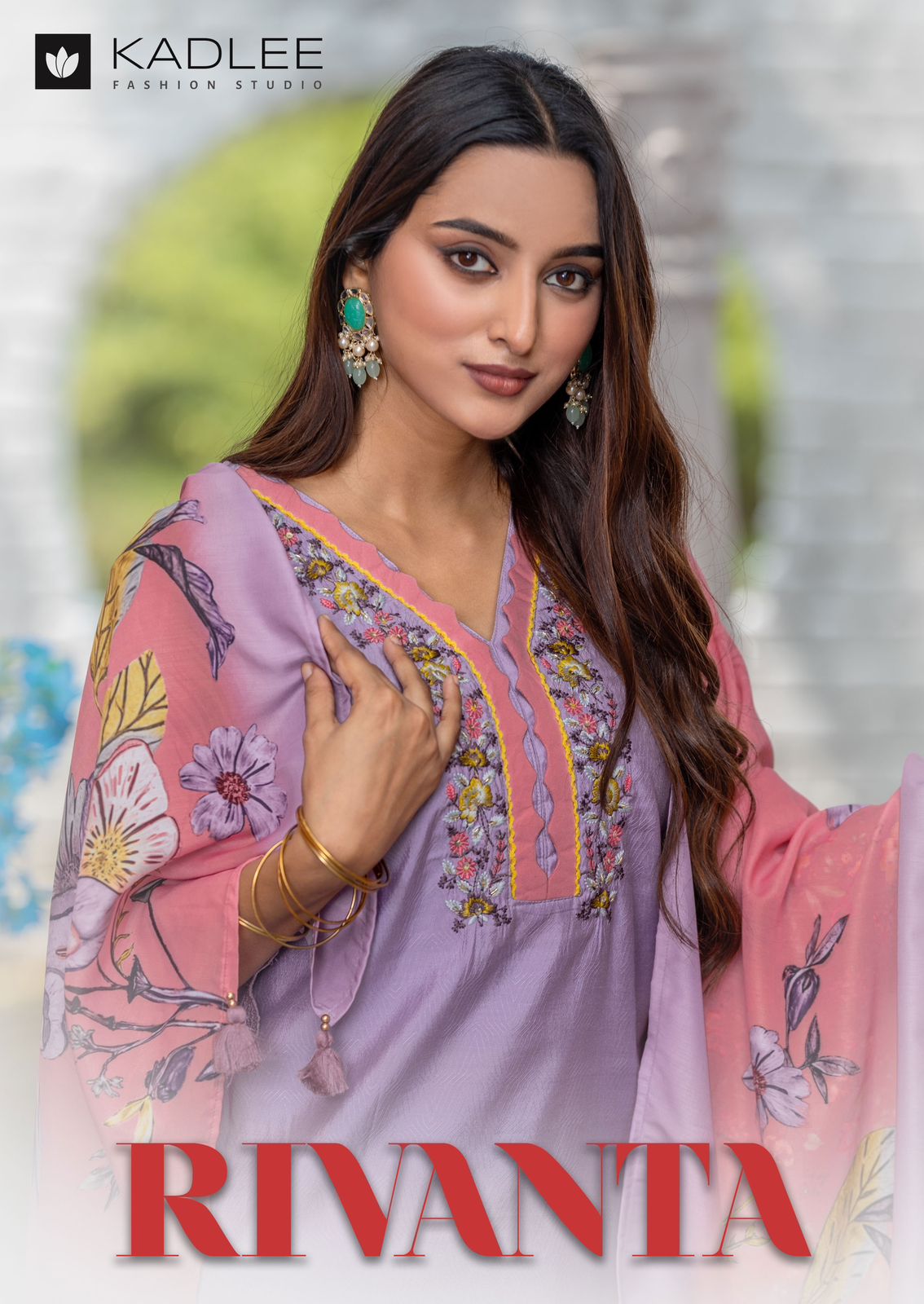 Rivanta Kadlee Viscose Readymade Pant Style Suits Supplier Ahmedabad
