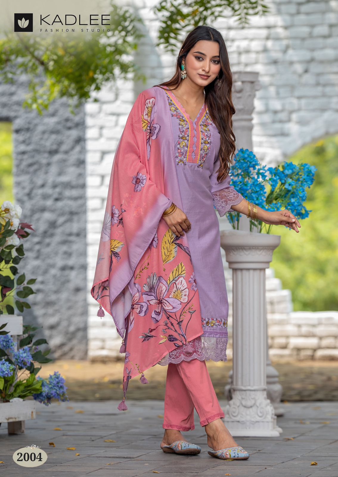 Rivanta Kadlee Viscose Readymade Pant Style Suits Supplier Ahmedabad