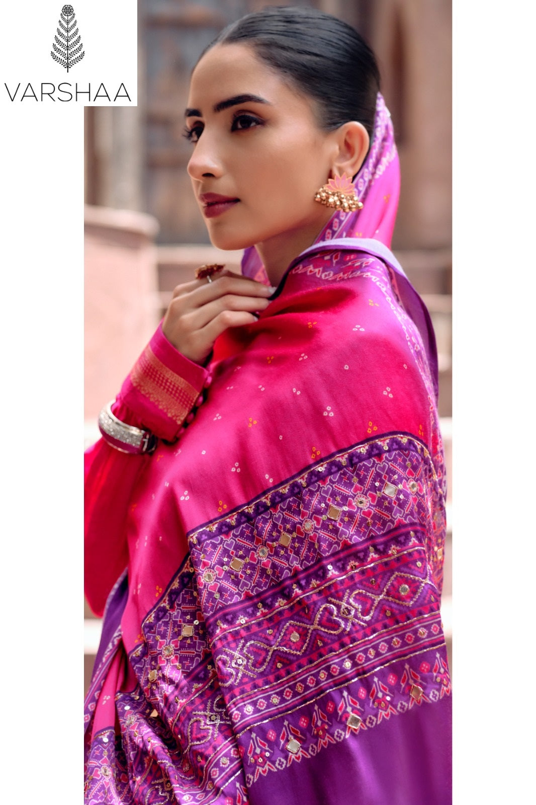 Rivaya Varshaa Viscose Woven Pant Style Suits Wholesaler India