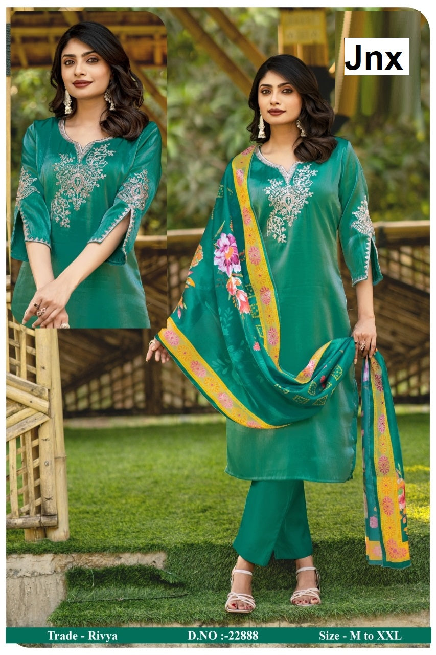 Rivya Jnx Readymade Pant Style Suits Wholesale Price
