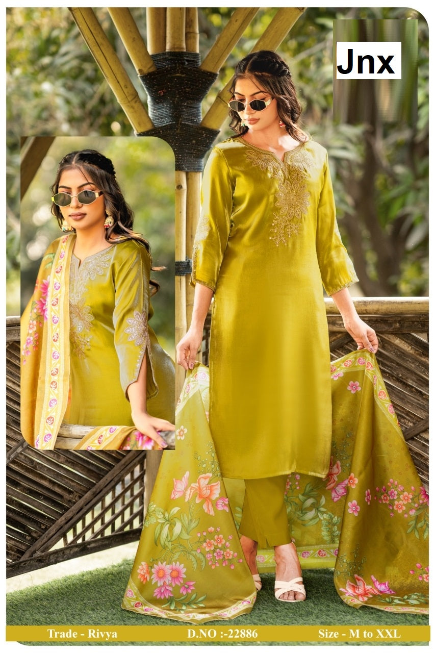 Rivya Jnx Readymade Pant Style Suits Wholesale Price