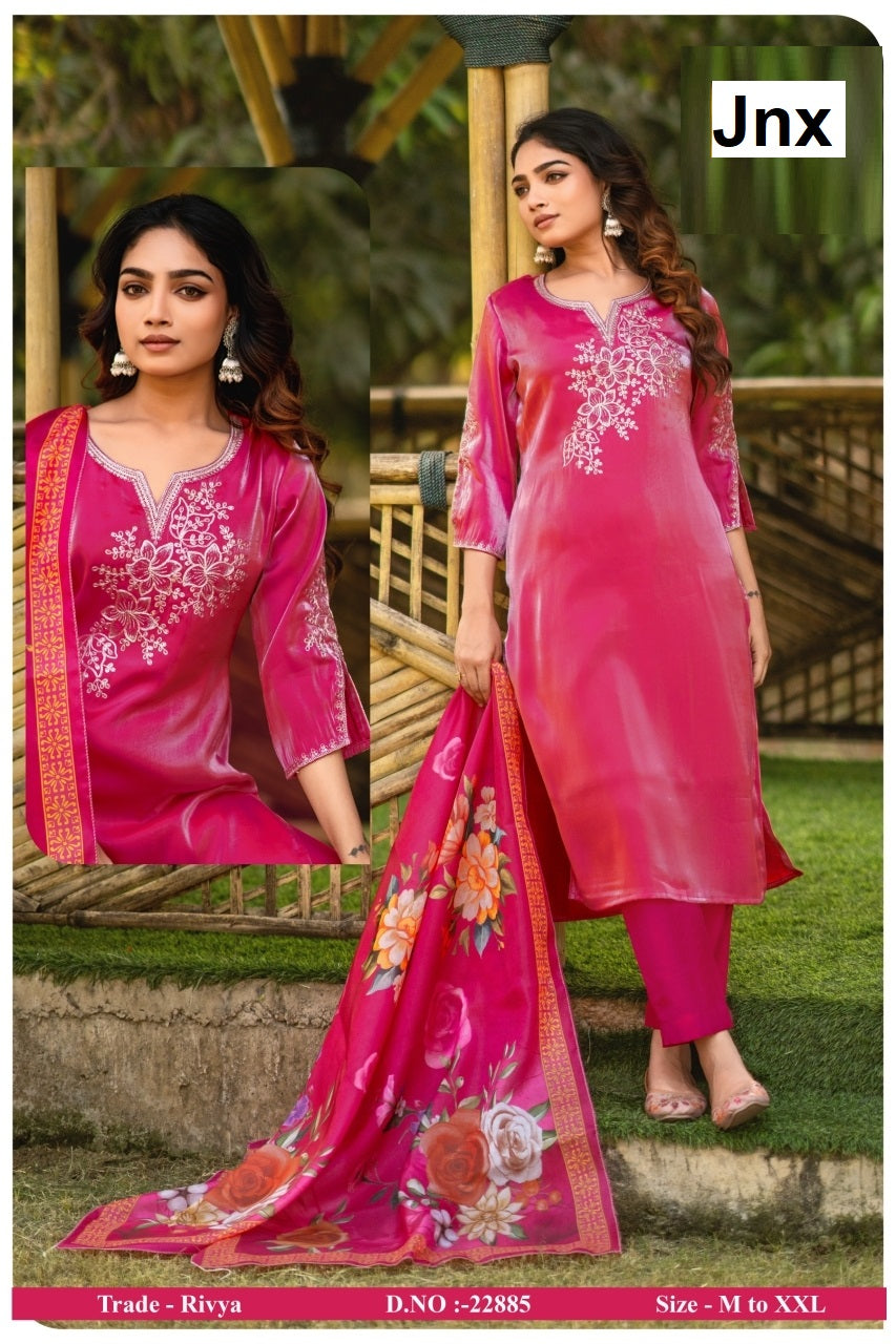 Rivya Jnx Readymade Pant Style Suits Wholesale Price