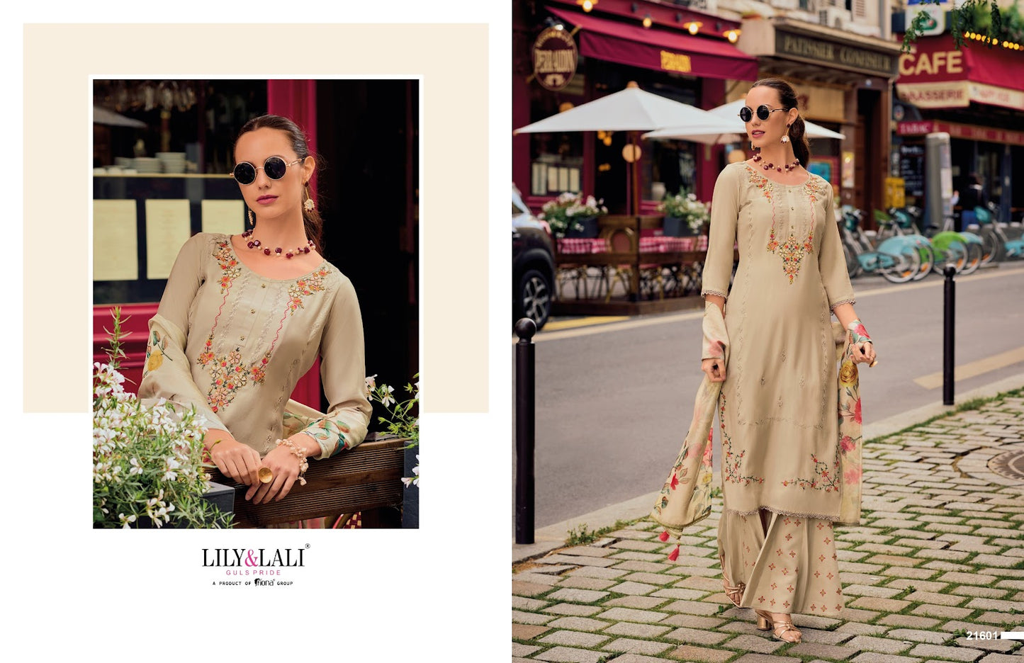 Riwaaz Vol 6 Lily Lali Milan Silk Readymade Plazzo Style Suits Wholesale Price