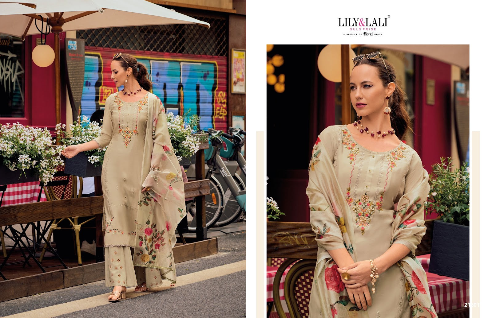 Riwaaz Vol 6 Lily Lali Milan Silk Readymade Plazzo Style Suits Wholesale Price