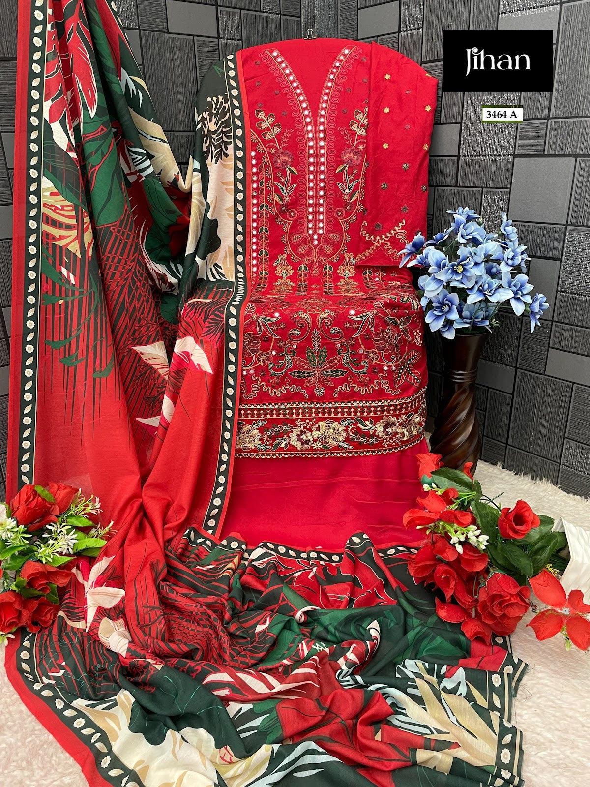 Riwayat 3464 Jihan Rayon Pakistani Salwar Suits Wholesale