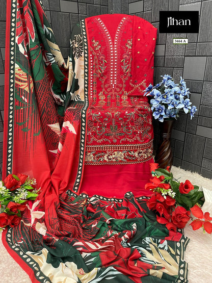 Riwayat 3464 Jihan Rayon Pakistani Salwar Suits Wholesale