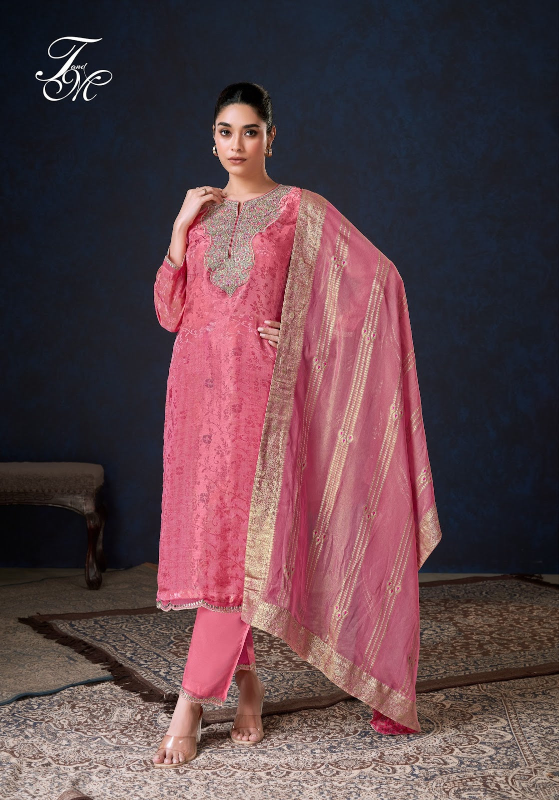 Riwayat Tm Jacquard Pant Style Suits Supplier Ahmedabad