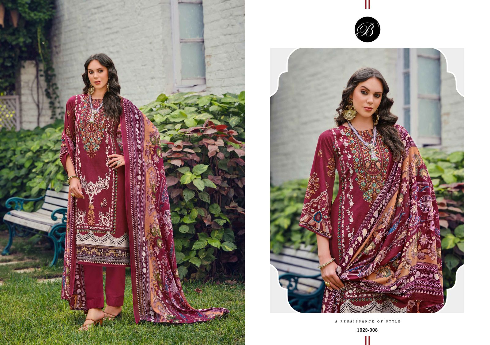 Riwayat Vol 10 Belliza Designer Studio Viscose Rayon Karachi Salwar Suits Wholesale