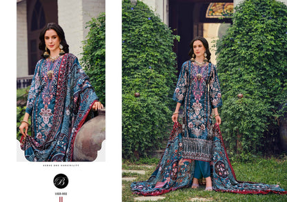 Riwayat Vol 10 Belliza Designer Studio Viscose Rayon Karachi Salwar Suits Wholesale