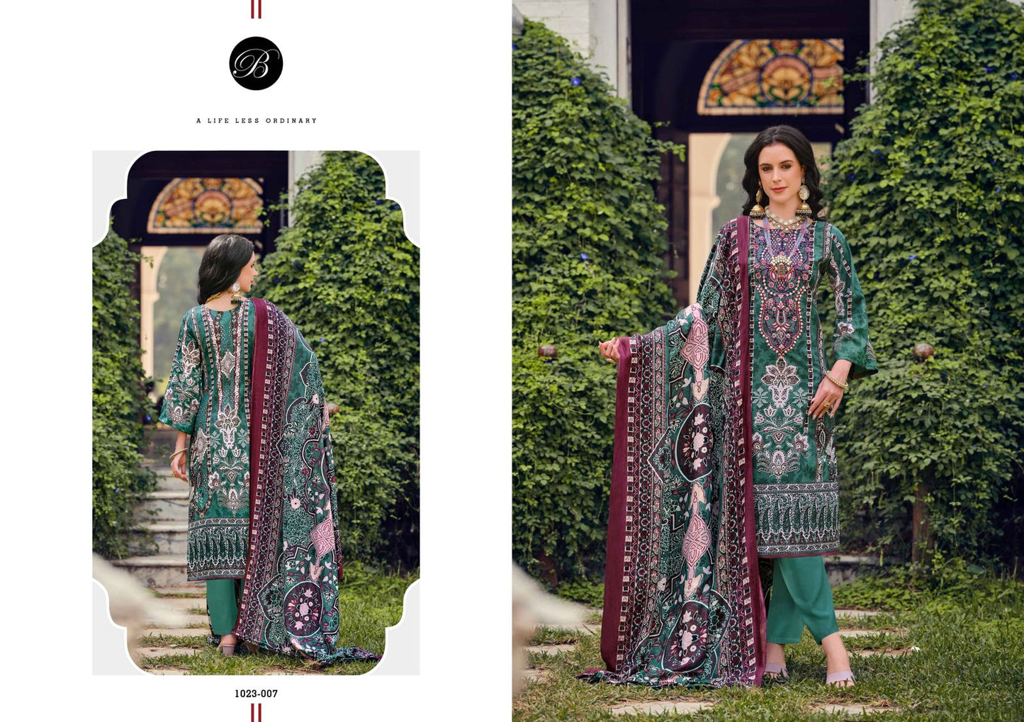 Riwayat Vol 10 Belliza Designer Studio Viscose Rayon Karachi Salwar Suits Wholesale