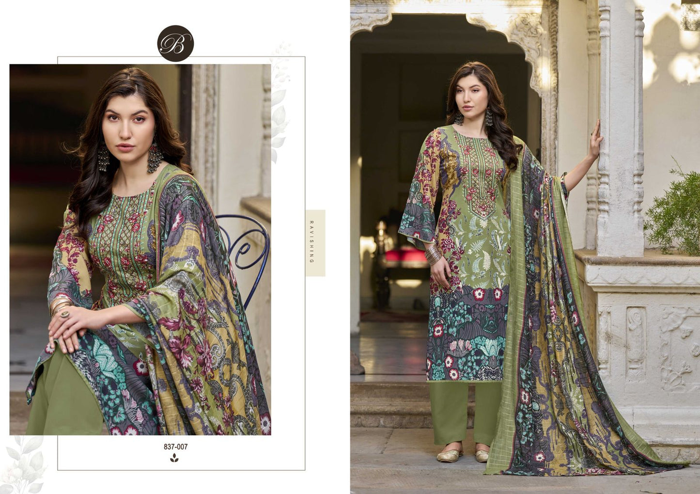 Riwayat Vol 11 Belliza Designer Studio Pure Viscose Karachi Salwar Suits Wholesaler India