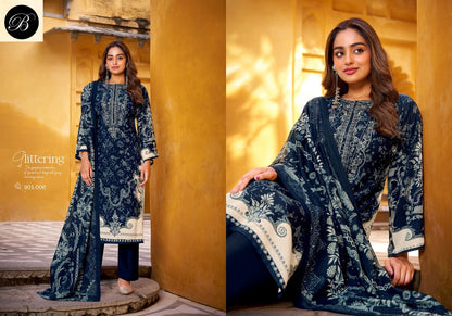 Riwayat Vol 14 Belliza Designer Studio Viscose Rayon Karachi Salwar Suits Wholesaler India