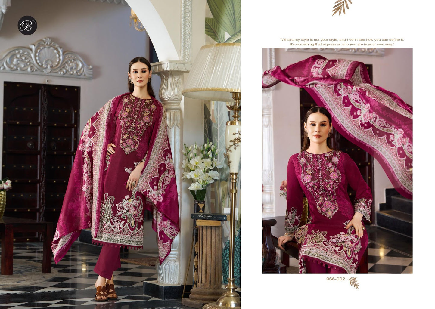 Riwayat Vol 16 Belliza Designer Studio Viscose Rayon Karachi Salwar Suits Exporter Gujarat