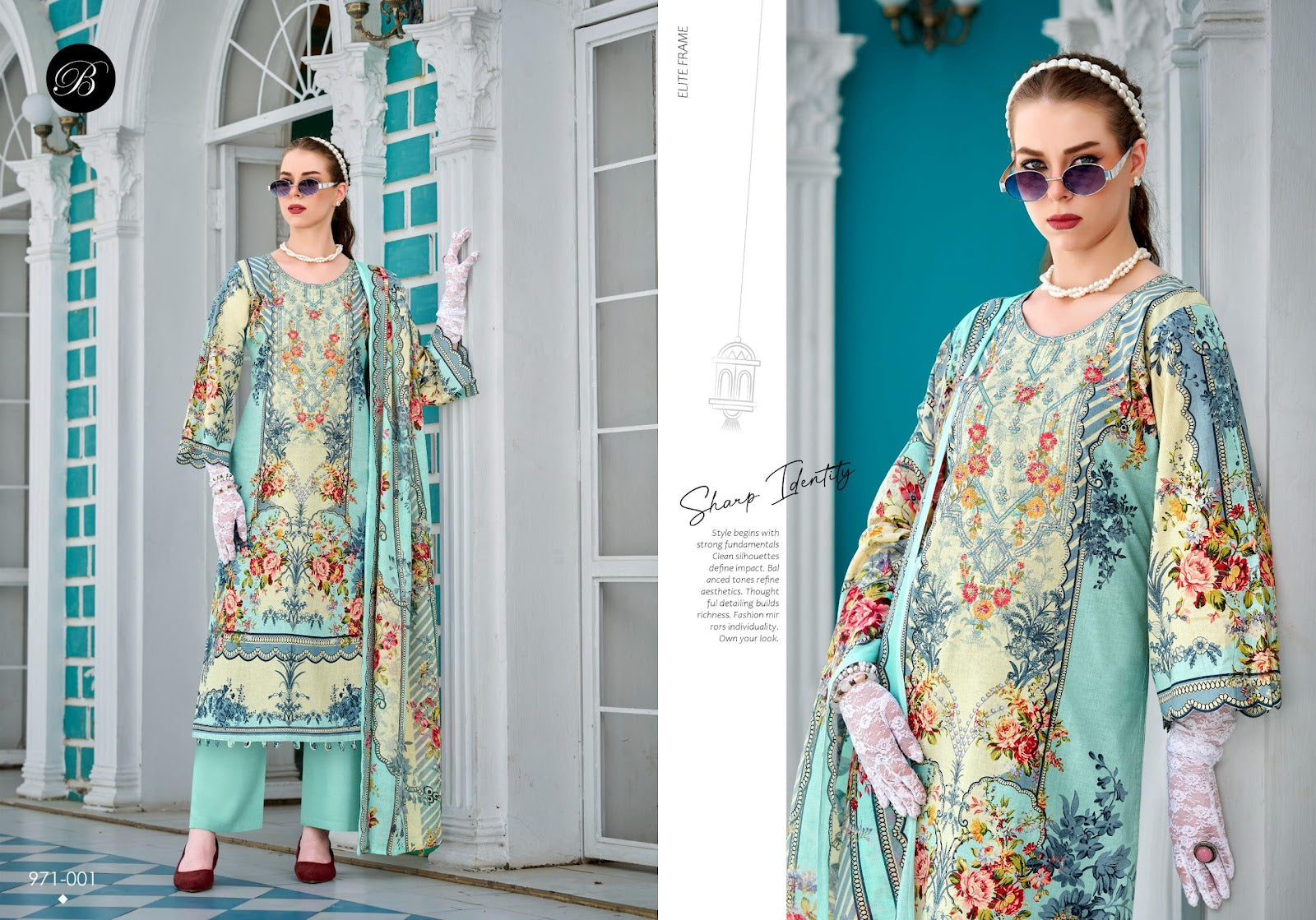 Riwayat Vol 17 Belliza Designer Studio Viscose Reyon Karachi Salwar Suits Supplier