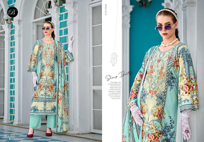 Riwayat Vol 17 Belliza Designer Studio Viscose Reyon Karachi Salwar Suits Supplier